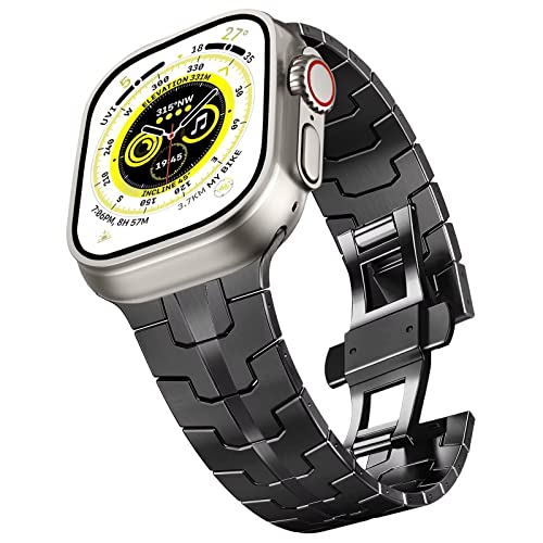 Dabeto Armband Kompatibel mit Apple Watch Apple Watch Band 42mm 44mm 45mm 49mm Apple Watch Ultra Armbander Titanium Metall Ersatz Band Kompatibel mit Series 1 2 3 4 5 6 7 8 Dabeto Armband Kompatibel mit Apple Watch Apple Watch Band 42mm 44mm 45mm 49mm Apple Watch Ultra Armbander Titanium Metall Ersatz Band Kompatibel mit Series 1 2 3 4 5 6 7 8 von Dabeto