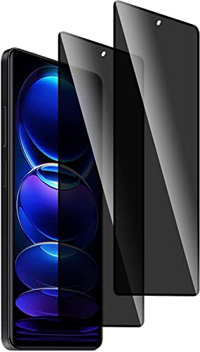 Dabuu Privacy Schutzfolie für Panzerglas für Xiaomi Redmi Note 12 Pro 5G, 9H Härte Schutzglas Anti-Spähen Blickschutzfolie Anti-Spy Sichtschutz Anti Peeping für Panzer Schutz Glas Folie [2 Stück] von Dabuu