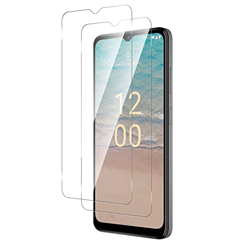 Dabuu Schutzfolie für Panzerglas für Nokia G22, HD Schutzglas 9H Härte Panzerfolie Anti-Fingerabdruck Hartglas Anti-Kratzen Blasenfrei Displayschutzfolie Folie - Transparent [2 Stück] von Dabuu
