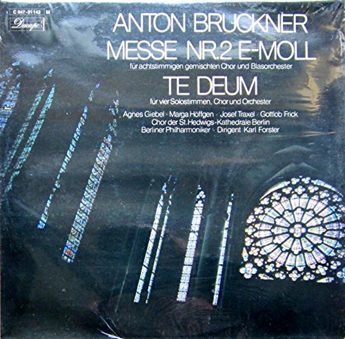 Messe Nr. 2 E-Moll Für Achtstimmigen Gemischten Chor Und Blasorchester - Te Deum Für Vier Solostimmen, Chor Und Orchester [Vinyl LP] von Dacapo