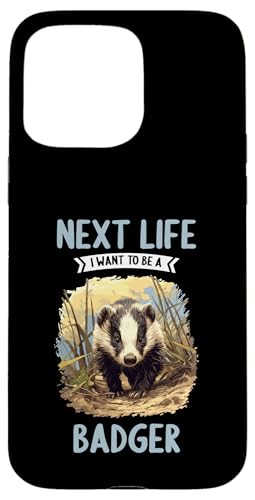 Badger Dachse Dachs Hülle für iPhone 15 Pro Max von Dachse Dachs Geschenk Shop