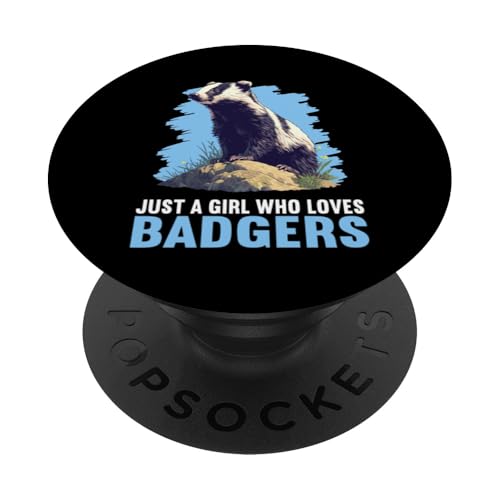 Badger Dachse Dachs PopSockets Klebender PopGrip von Dachse Dachs Geschenk Shop