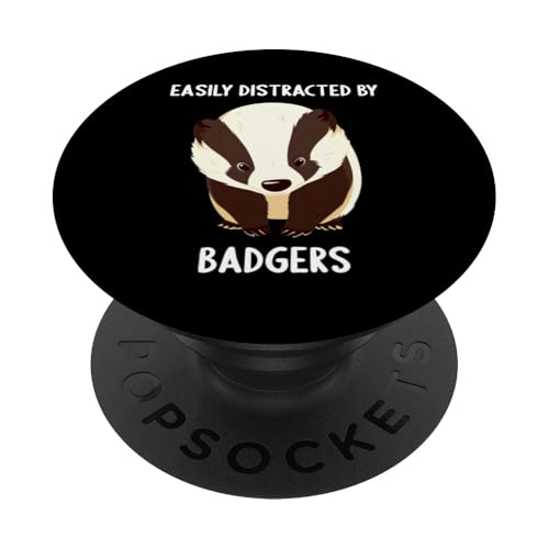 Badger Dachse Dachs PopSockets Klebender PopGrip von Dachse Dachs Geschenk Shop
