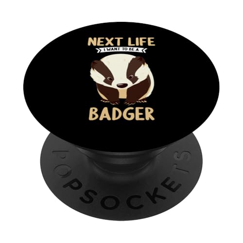 Badger Dachse Dachs PopSockets Klebender PopGrip von Dachse Dachs Geschenk Shop