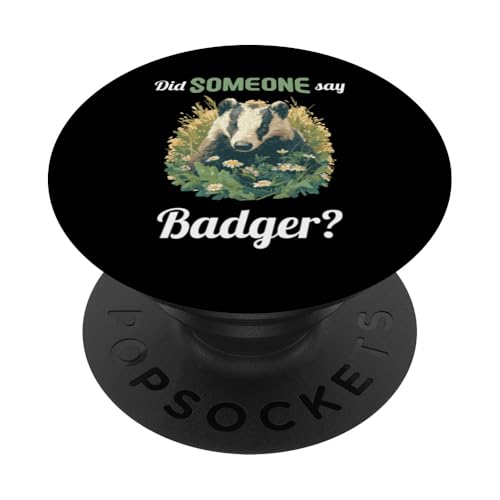 Badger Dachse Dachs PopSockets Klebender PopGrip von Dachse Dachs Geschenk Shop