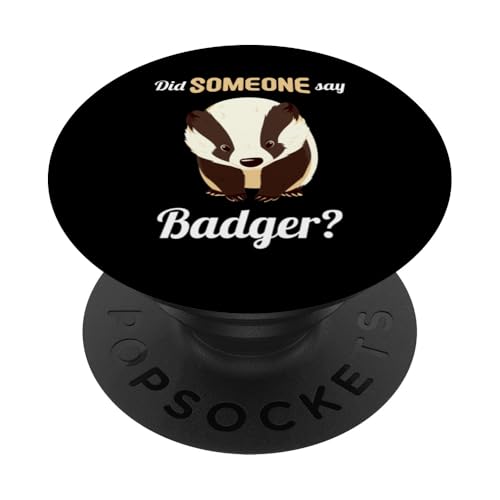 Badger Dachse Dachs PopSockets Klebender PopGrip von Dachse Dachs Geschenk Shop