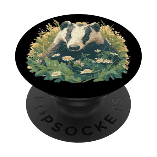 Badger Dachse Dachs PopSockets Klebender PopGrip von Dachse Dachs Geschenk Shop