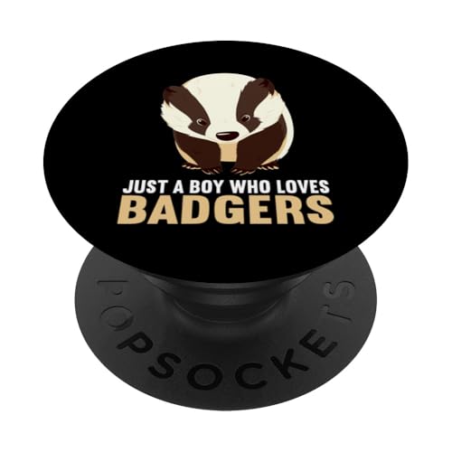 Badger Dachse Dachs PopSockets Klebender PopGrip von Dachse Dachs Geschenk Shop