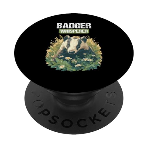 Badger Whisperer Dachse Dachs PopSockets Klebender PopGrip von Dachse Dachs Geschenk Shop