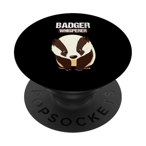 Badger Whisperer Dachse Dachs PopSockets Klebender PopGrip von Dachse Dachs Geschenk Shop