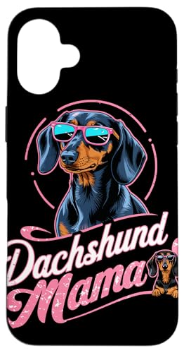 Dackel Dackelhund Dachshund Mama Teckel Hülle für iPhone 16 Plus Dackel Dackelhund Dachshund Mama Teckel Hülle für iPhone 16 Plus von Dachshund Dackel Ajeli
