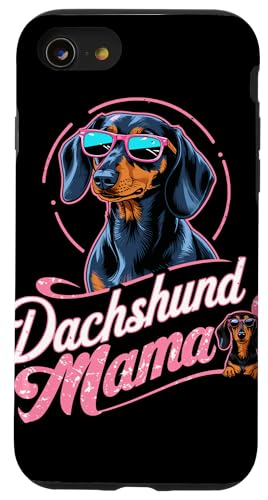 Dackel Dackelhund Dachshund Mama Teckel Hülle für iPhone SE (2020) / 7 / 8 von Dachshund Dackel Ajeli