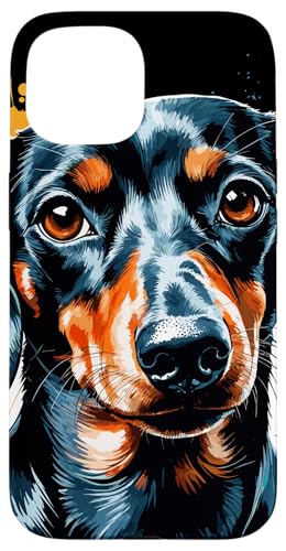 Dackel Dackelhund Dachshund Teckel Hülle für iPhone 15 von Dachshund Dackel Ajeli