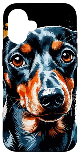 Dackel Dackelhund Dachshund Teckel Hülle für iPhone 16 Dackel Dackelhund Dachshund Teckel Hülle für iPhone 16 von Dachshund Dackel Ajeli