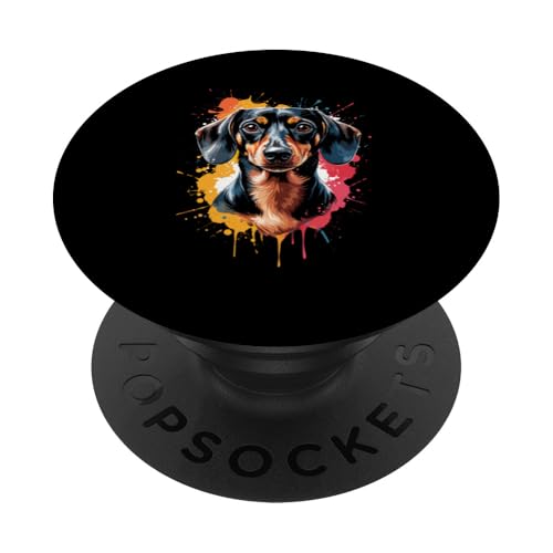 Dackel Dackelhund Dachshund Teckel PopSockets Klebender PopGrip Dackel Dackelhund Dachshund Teckel PopSockets Klebender PopGrip von Dachshund Dackel Ajeli