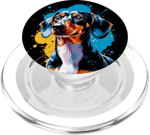 Dackel Dackelhund Dachshund Teckel PopSockets PopGrip für MagSafe Dackel Dackelhund Dachshund Teckel PopSockets PopGrip für MagSafe von Dachshund Dackel Ajeli