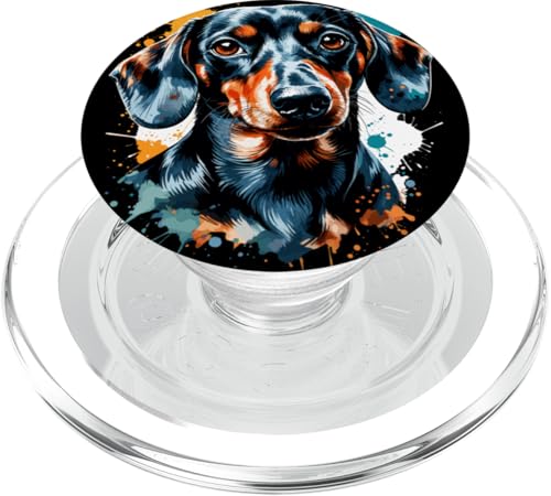 Dackel Dackelhund Dachshund Teckel PopSockets PopGrip für MagSafe Dackel Dackelhund Dachshund Teckel PopSockets PopGrip für MagSafe von Dachshund Dackel Ajeli