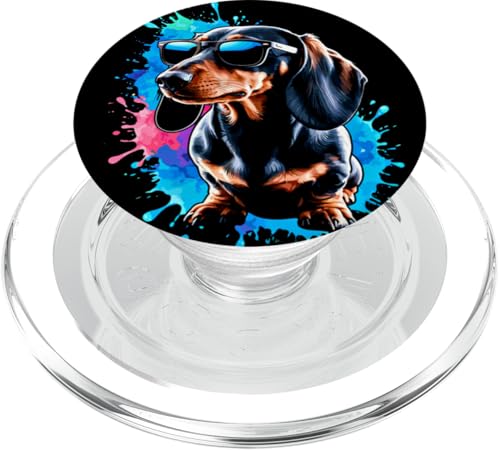 Dackel Dackelhund Dachshund Teckel PopSockets PopGrip für MagSafe Dackel Dackelhund Dachshund Teckel PopSockets PopGrip für MagSafe von Dachshund Dackel Ajeli