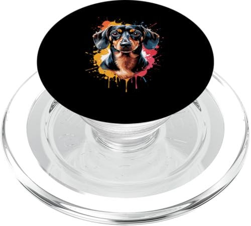 Dackel Dackelhund Dachshund Teckel PopSockets PopGrip für MagSafe Dackel Dackelhund Dachshund Teckel PopSockets PopGrip für MagSafe von Dachshund Dackel Ajeli