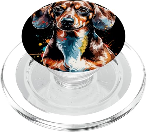 Dackel Dackelhund Dachshund Teckel PopSockets PopGrip für MagSafe Dackel Dackelhund Dachshund Teckel PopSockets PopGrip für MagSafe von Dachshund Dackel Ajeli