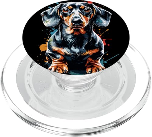 Dackel Dackelhund Dachshund Teckel PopSockets PopGrip für MagSafe Dackel Dackelhund Dachshund Teckel PopSockets PopGrip für MagSafe von Dachshund Dackel Ajeli