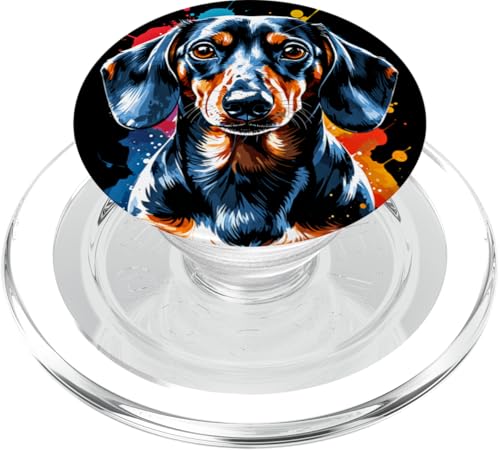 Dackel Dackelhund Dachshund Teckel PopSockets PopGrip für MagSafe Dackel Dackelhund Dachshund Teckel PopSockets PopGrip für MagSafe von Dachshund Dackel Ajeli