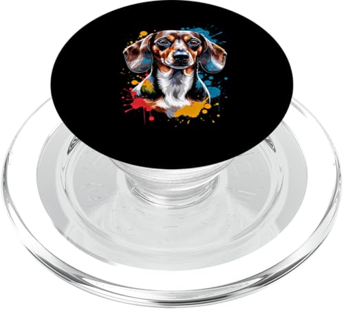 Dackel Dackelhund Dachshund Teckel PopSockets PopGrip für MagSafe von Dachshund Dackel Ajeli