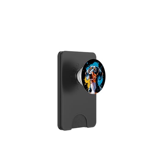 Dackel Dackelhund Dachshund Teckel PopSockets PopWallet für MagSafe Dackel Dackelhund Dachshund Teckel PopSockets PopWallet für MagSafe von Dachshund Dackel Ajeli