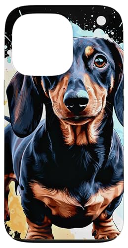 Dackel Dackelhund Damen Herren Kinder Dachshund Teckel Hülle für iPhone 13 Pro von Dachshund Dackel Ajeli