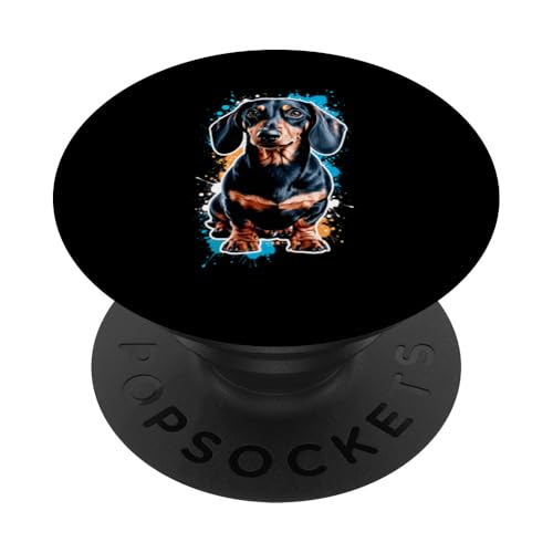 Dackel Dackelhund Damen Herren Kinder Dachshund Teckel PopSockets Klebender PopGrip Dackel Dackelhund Damen Herren Kinder Dachshund Teckel PopSockets Klebender PopGrip von Dachshund Dackel Ajeli