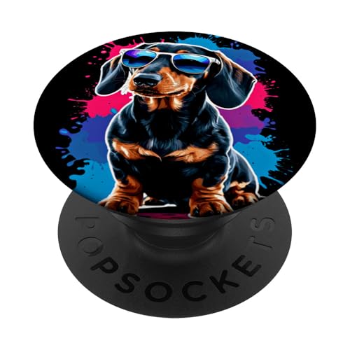 Dackel Dackelhund Herren Damen Kinder Dachshund Teckel PopSockets Klebender PopGrip Dackel Dackelhund Herren Damen Kinder Dachshund Teckel PopSockets Klebender PopGrip von Dachshund Dackel Ajeli