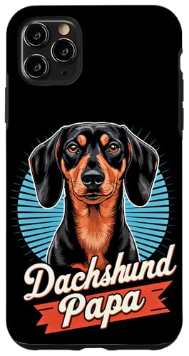 Der Beste Hunde Papa Dackel Herren Dachshund Teckel Hülle für iPhone 11 Pro Max Der Beste Hunde Papa Dackel Herren Dachshund Teckel Hülle für iPhone 11 Pro Max von Dachshund Dackel Ajeli