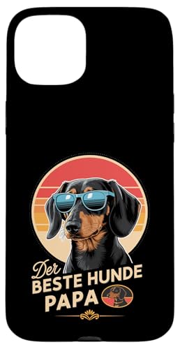 Der Beste Hunde Papa Dackel Herren Dachshund Teckel Hülle für iPhone 15 Plus Der Beste Hunde Papa Dackel Herren Dachshund Teckel Hülle für iPhone 15 Plus von Dachshund Dackel Ajeli