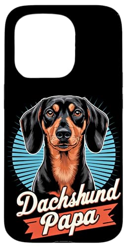 Der Beste Hunde Papa Dackel Herren Dachshund Teckel Hülle für iPhone 15 Pro Der Beste Hunde Papa Dackel Herren Dachshund Teckel Hülle für iPhone 15 Pro von Dachshund Dackel Ajeli