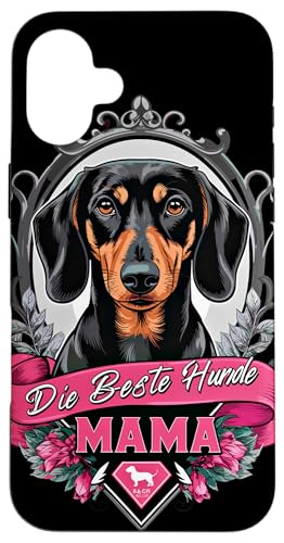 Die Beste Hunde Mama Dackel Damen Dachshund Teckel Hülle für iPhone 16 Plus Die Beste Hunde Mama Dackel Damen Dachshund Teckel Hülle für iPhone 16 Plus von Dachshund Dackel Ajeli