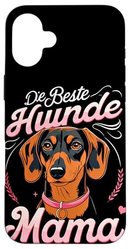 Die Beste Hunde Mama Dackel Damen Dachshund Teckel Hülle für iPhone 16 Plus Die Beste Hunde Mama Dackel Damen Dachshund Teckel Hülle für iPhone 16 Plus von Dachshund Dackel Ajeli