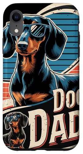 Dog Dad Dackel Dackelhund Papa Herren Dachshund Teckel Hülle für iPhone XR Dog Dad Dackel Dackelhund Papa Herren Dachshund Teckel Hülle für iPhone XR von Dachshund Dackel Ajeli
