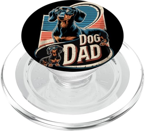 Dog Dad Dackel Dackelhund Papa Herren Dachshund Teckel PopSockets PopGrip für MagSafe Dog Dad Dackel Dackelhund Papa Herren Dachshund Teckel PopSockets PopGrip für MagSafe von Dachshund Dackel Ajeli