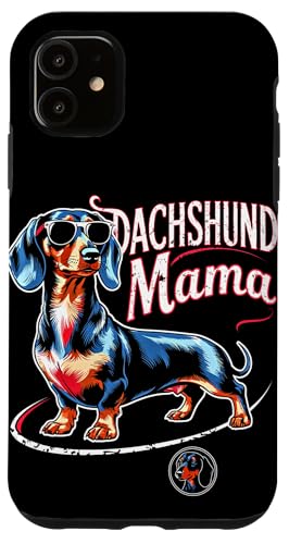 Dog Mom Dackel Dackelhund Dachshund Teckel Hülle für iPhone 11 Dog Mom Dackel Dackelhund Dachshund Teckel Hülle für iPhone 11 von Dachshund Dackel Ajeli