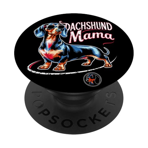 Dog Mom Dackel Dackelhund Dachshund Teckel PopSockets Klebender PopGrip Dog Mom Dackel Dackelhund Dachshund Teckel PopSockets Klebender PopGrip von Dachshund Dackel Ajeli