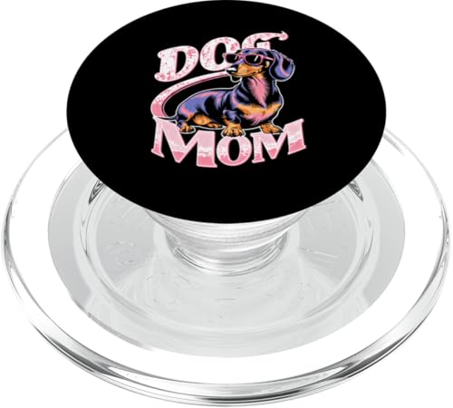 Dog Mom Dackel Dackelhund Damen Dachshund Teckel PopSockets PopGrip für MagSafe von Dachshund Dackel Ajeli