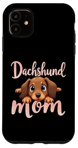 Dackel Mom Wiener Hund Mama Cute Puppy Hülle für iPhone 11 Dackel Mom Wiener Hund Mama Cute Puppy Hülle für iPhone 11 von Dachshund Fun Designs