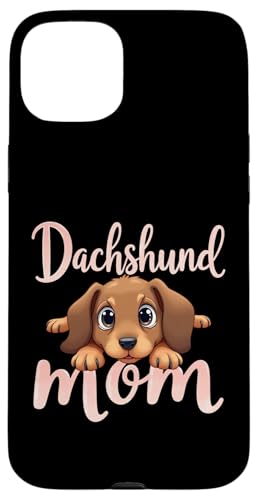 Dackel Mom Wiener Hund Mama Cute Puppy Hülle für iPhone 15 Plus Dackel Mom Wiener Hund Mama Cute Puppy Hülle für iPhone 15 Plus von Dachshund Fun Designs