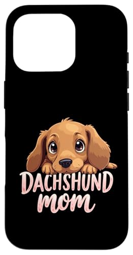 Dackel Mom Wiener Hund Mama Cute Puppy Hülle für iPhone 16 Pro Dackel Mom Wiener Hund Mama Cute Puppy Hülle für iPhone 16 Pro von Dachshund Fun Designs