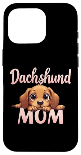 Dackel Mom Wiener Hund Mama Cute Puppy Hülle für iPhone 16 Pro Dackel Mom Wiener Hund Mama Cute Puppy Hülle für iPhone 16 Pro von Dachshund Fun Designs