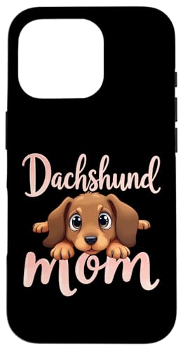 Dackel Mom Wiener Hund Mama Cute Puppy Hülle für iPhone 16 Pro Dackel Mom Wiener Hund Mama Cute Puppy Hülle für iPhone 16 Pro von Dachshund Fun Designs