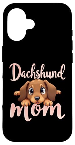 Dackel Mom Wiener Hund Mama Cute Puppy Hülle für iPhone 16 Dackel Mom Wiener Hund Mama Cute Puppy Hülle für iPhone 16 von Dachshund Fun Designs