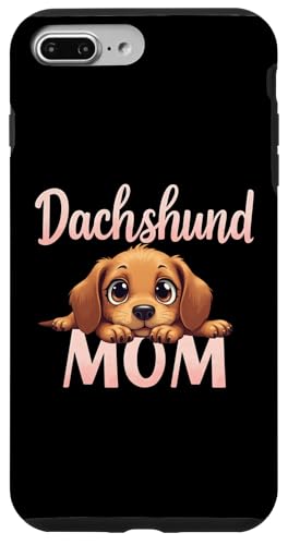 Dackel Mom Wiener Hund Mama Cute Puppy Hülle für iPhone 7 Plus/8 Plus Dackel Mom Wiener Hund Mama Cute Puppy Hülle für iPhone 7 Plus/8 Plus von Dachshund Fun Designs