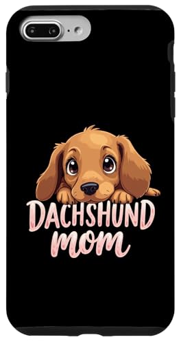 Dackel Mom Wiener Hund Mama Cute Puppy Hülle für iPhone 7 Plus/8 Plus Dackel Mom Wiener Hund Mama Cute Puppy Hülle für iPhone 7 Plus/8 Plus von Dachshund Fun Designs