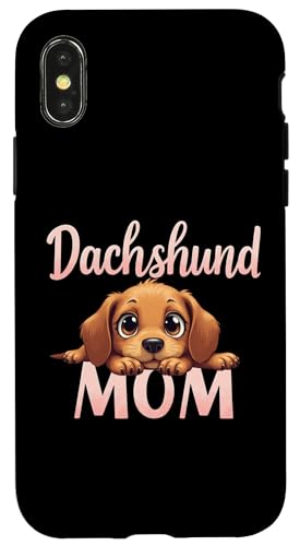 Dackel Mom Wiener Hund Mama Cute Puppy Hülle für iPhone X/XS Dackel Mom Wiener Hund Mama Cute Puppy Hülle für iPhone X/XS von Dachshund Fun Designs